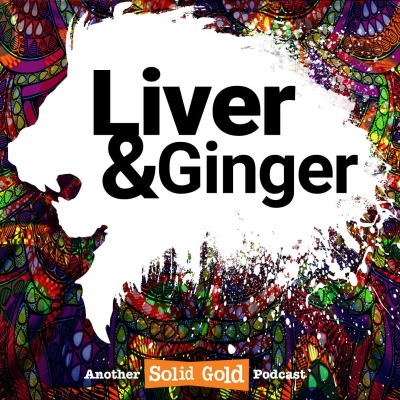 Liver and Ginger podcast channel artwork